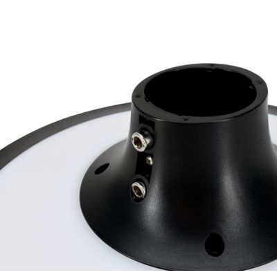 Solarna oprawa lampa parkowa LED SOLUM 20W 2200lm 3000-4000K IP65 czarny BEMKO (C83-SOM-020BL-CCT)
